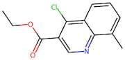 4-Chloro-8-methyl-quinoline-3-carboxylic acid ethyl ester