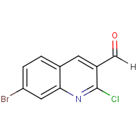 7-Bromo-2-chloroquinoline-3-carboxaldehyde