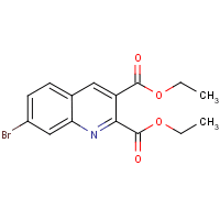 7-Bromoquinoline-2,3-dicarboxylic acid diethyl ester