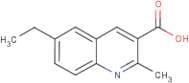 6-Ethyl-2-methylquinoline-3-carboxylic acid