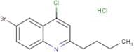 6-Bromo-4-chloro-2-butylquinoline hydrochloride