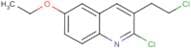 2-Chloro-3-(2-chloroethyl)-6-ethoxyquinoline