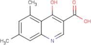 5,7-Dimethyl-4-hydroxyquinoline-3-carboxylic acid