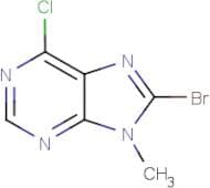 8-Bromo-6-chloro-9-methyl-9H-purine