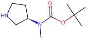 (3R)-3-(Methylamino)pyrrolidine, 3-BOC protected