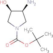 tert-Butyl (cis)-3-amino-4-hydroxypyrrolidine-1-carboxylate