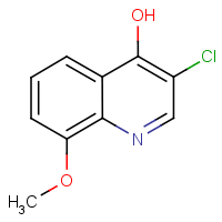 3-Chloro-4-hydroxy-8-methoxyquinoline
