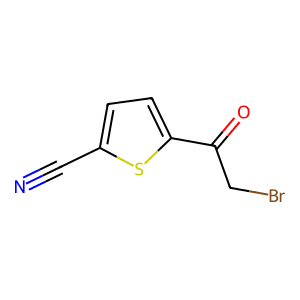 5-(Bromoacetyl)thiophene-2-carbonitrile