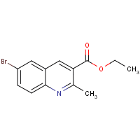 6-Bromo-2-methylquinoline-3-carboxylic acid ethyl ester
