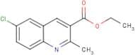 6-Chloro-2-methylquinoline-3-carboxylic acid ethyl ester