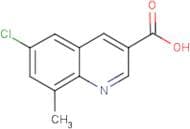 6-Chloro-8-methylquinoline-3-carboxylic acid