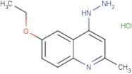 6-Ethoxy-4-hydrazino-2-methylquinoline hydrochloride