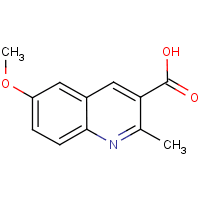 6-Methoxy-2-methylquinoline-3-carboxylic acid