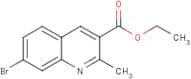 7-Bromo-2-methylquinoline-3-carboxylic acid ethyl ester