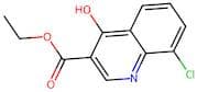 8-Chloro-4-hydroxyquinoline-3-carboxylic acid ethyl ester