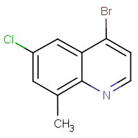 4-Bromo-6-chloro-8-methylquinoline