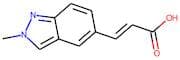 (2E)-3-(2-Methyl-2H-indazol-5-yl)acrylic acid