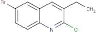 6-Bromo-2-chloro-3-ethylquinoline