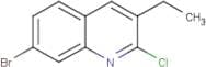 7-Bromo-2-chloro-3-ethylquinoline