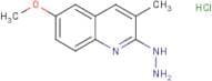 2-Hydrazino-6-methoxy-3-methylquinoline hydrochloride
