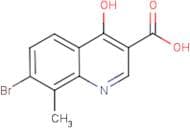 7-Bromo-4-hydroxy-8-methylquinoline-3-carboxylic acid