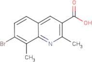 7-Bromo-2,8-dimethylquinoline-3-carboxylic acid