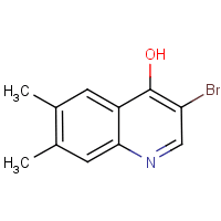 3-Bromo-6,7-dimethyl-4-hydroxyquinoline