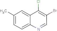 3-Bromo-4-chloro-6-methylquinoline