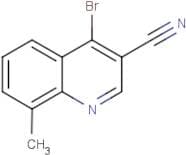 4-Bromo-8-methylquinoline-3-carbonitrile