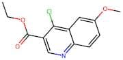 4-Chloro-6-methoxyquinoline-3-carboxylic acid ethyl ester
