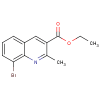 8-Bromo-2-methylquinoline-3-carboxylic acid ethyl ester