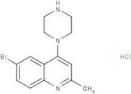 6-Bromo-2-methyl-4-(piperazin-1-yl)quinoline Hydrochloride