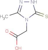2-(3-Methyl-5-thioxo-1H-1,2,4-triazol-4(5H)-yl)acetic acid