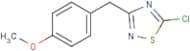 5-Chloro-3-[(4-methoxyphenyl)methyl]-1,2,4-thiadiazole