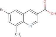 6-Bromo-8-methylquinoline-3-carboxylic acid