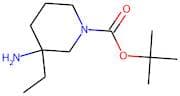 3-Amino-3-ethylpiperidine, N1-BOC protected