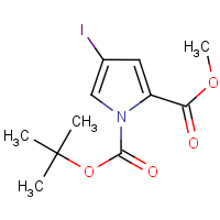 1-tert-Butyl 2-methyl 4-iodo-1H-pyrrole-1,2-dicarboxylate
