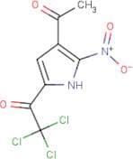 1-(4-Acetyl-5-nitro-1H-pyrrol-2-yl)-2,2,2-trichloroethan-1-one