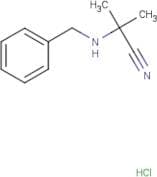 2-(Benzylamino)-2-methylpropanenitrile hydrochloride