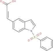 3-(1-Benzenesulfonyl-1H-indol-5-yl)-acrylic acid