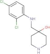 4-{[(2,4-Dichlorophenyl)amino]methyl}piperidin-4-ol