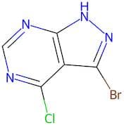 3-Bromo-4-chloro-1H-pyrazolo[3,4-d]pyrimidine