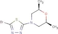4-(5-Bromo-1,3,4-thiadiazol-2-yl)-cis-2,6-dimethylmorpholine