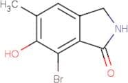 7-Bromo-6-hydroxy-5-methyl-2,3-dihydro-1H-isoindol-1-one