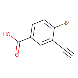 4-Bromo-3-ethynylbenzoic acid