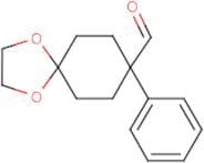 8-Phenyl-1,4-dioxaspiro[4.5]decane-8-carbaldehyde