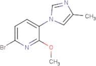 6-Bromo-2-methoxy-3-(4-methyl-1H-imidazol-1-yl)pyridine
