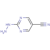 2-Hydrazinylpyrimidine-5-carbonitrile