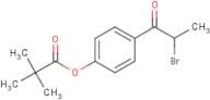 4-(2-Bromopropanoyl)phenyl 2,2-dimethylpropanoate