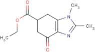 Ethyl 1,2-dimethyl-4-oxo-4,5,6,7-tetrahydro-1H-1,3-benzodiazole-6-carboxylate
